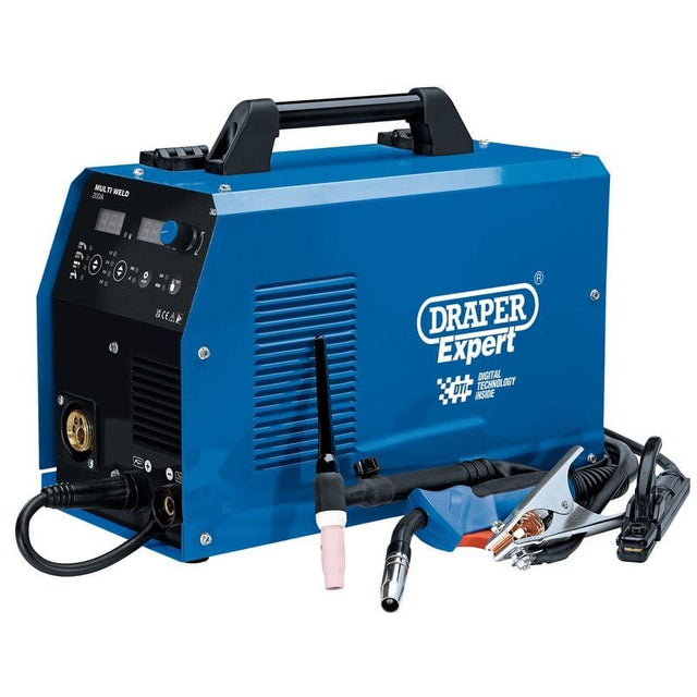 Draper MW200A 3 - in - 1 Multi - Process Welder Dti, 200A - (70043) - DR-70043 - Draper - Trade Counter Direct