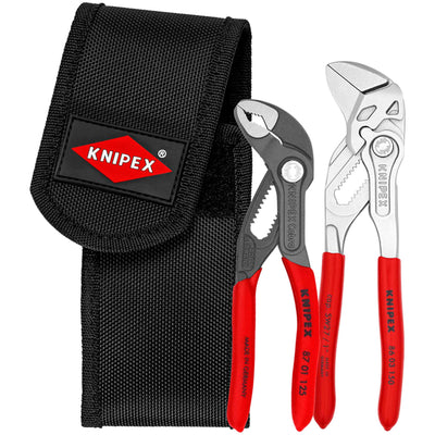 KNIPEX 00 20 72 V01 Mini Pliers Set In Belt Tool Pouch