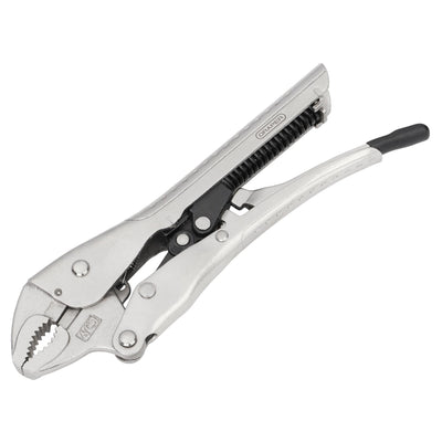 Curved Jaw Auto Locking Pliers, 175mm