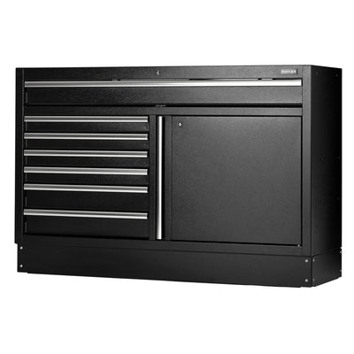 BUNKER Modular Floor Cabinet, 7 Drawer, 1360mm