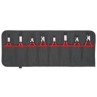 KNIPEX 00 19 58 V01 Set of Circlip Pliers, 8 Parts