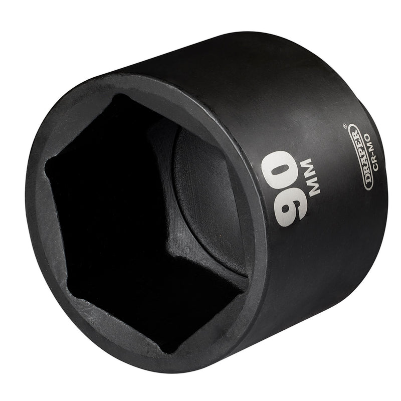 Draper HI-TORQ® Deep Impact Socket, 1" Sq. Dr., 90mm