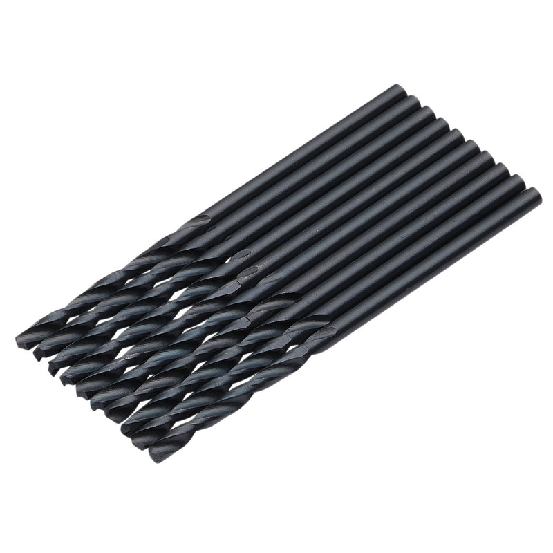 Black HSS Drill Bit, 2.5 x 57mm (Pack of 10)