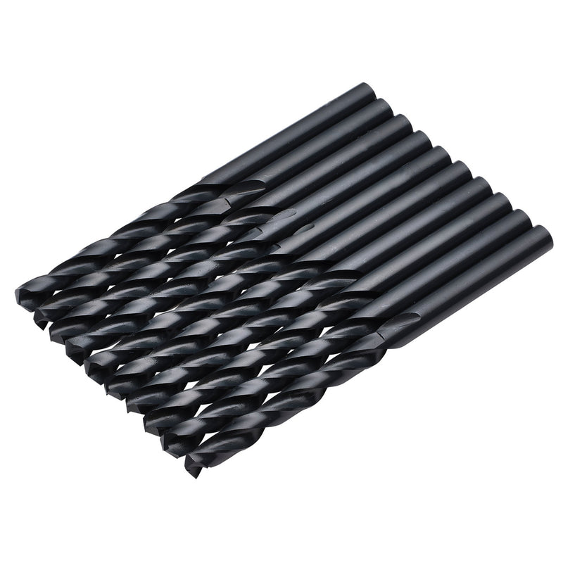 Black HSS Drill Bit, 8 x 117mm (Pack of 10)