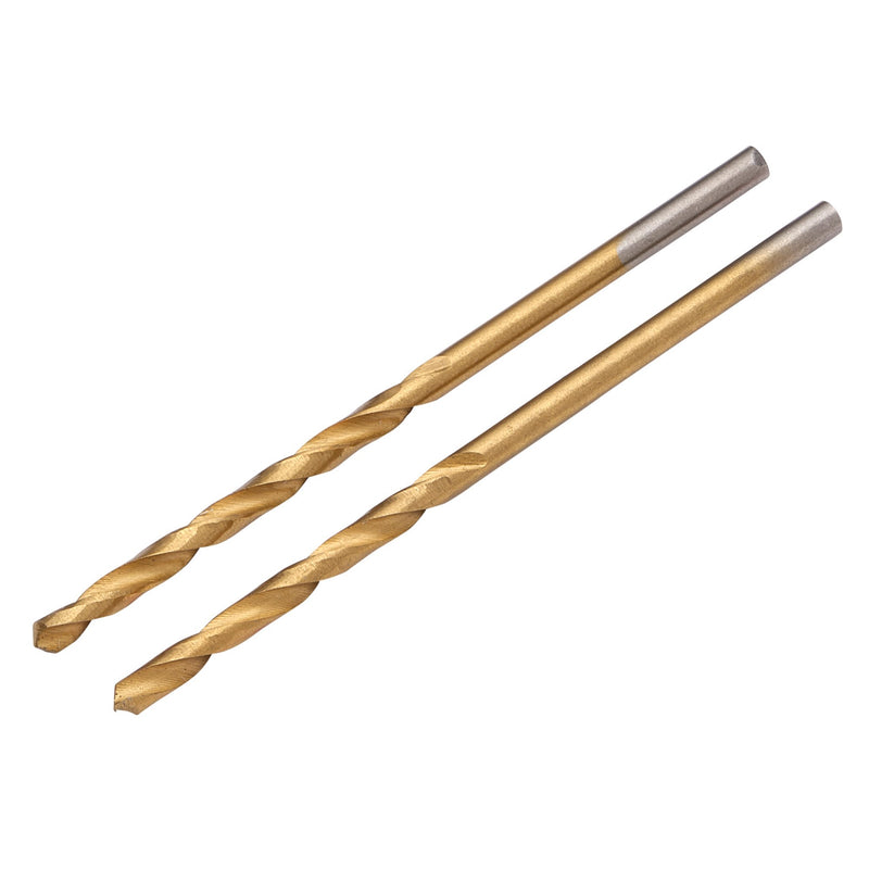 HSS Titanium Nitride Coated Drill Bit, 2 x 49mm (Pack of 2)