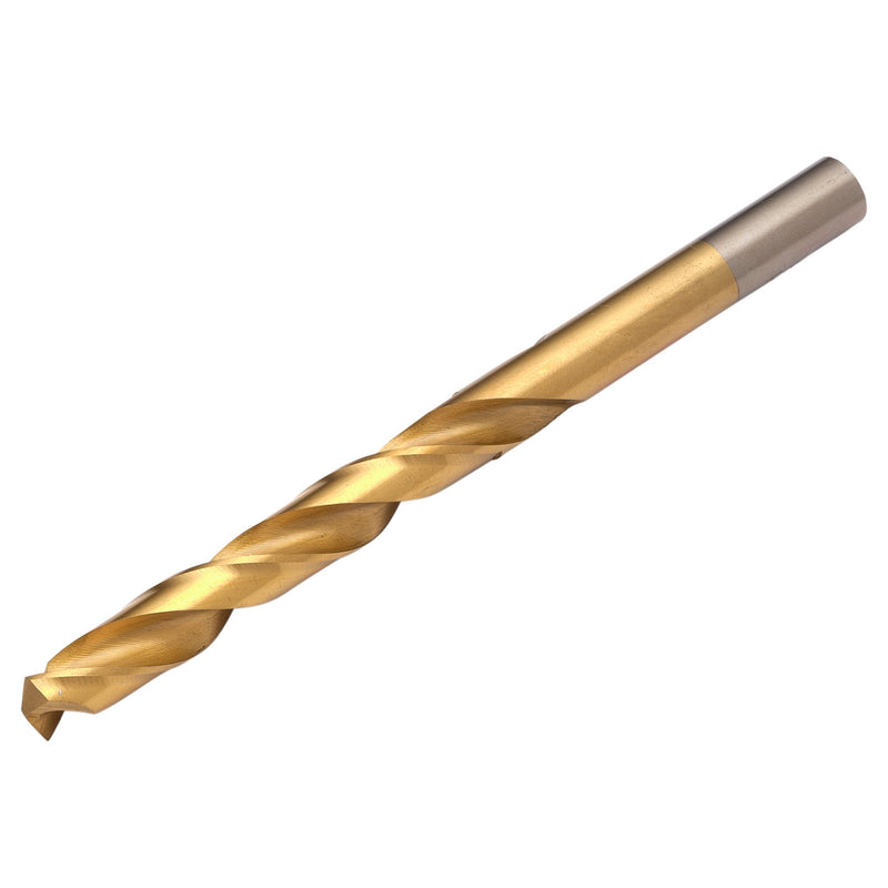 HSS Titanium Nitride Coated Drill Bit, 8 x 117mm