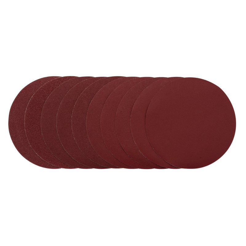 Sanding Discs, 200mm, Assorted Grit (Pack of 10)