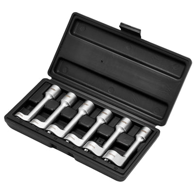 Diesel Injector Line Socket Set, 1/2" Sq. Dr. (6 Piece)