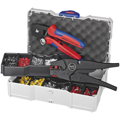 KNIPEX 97 90 10 Electrical Crimping Assortment for Wire Ferrules