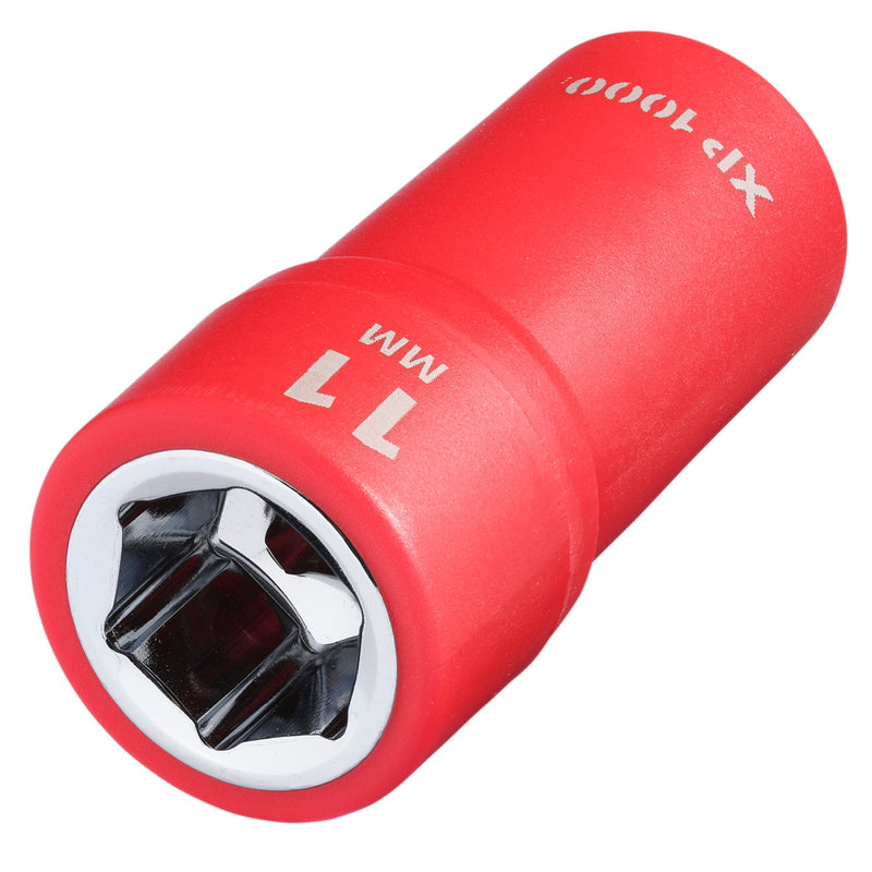 XP1000® VDE Socket, 1/4" Sq. Dr., 11mm