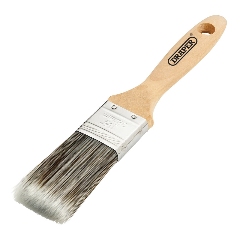 Paint Brush with Wood Handle, 1.5"