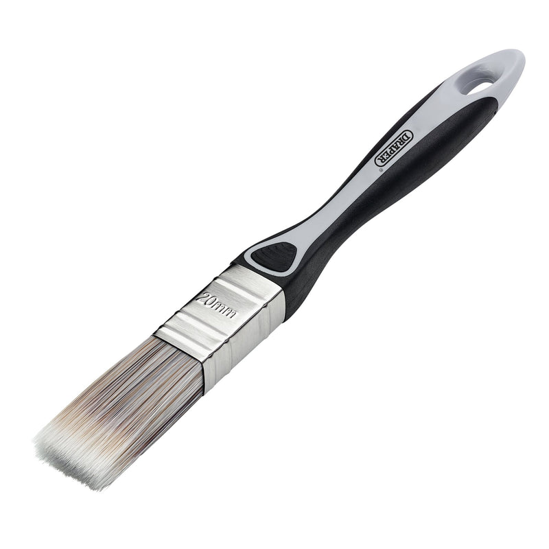 Flat Paint Brush with Soft Grip, 20mm