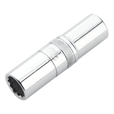 Draper Expert Metric Deep Socket, 1/2" Sq. Dr., Polished Chrome, 15mm