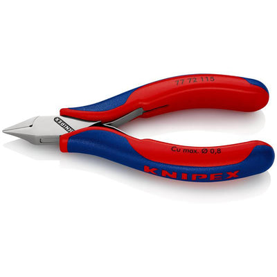 KNIPEX 77 72 115 SB Electronics Diagonal Cutter, 115mm