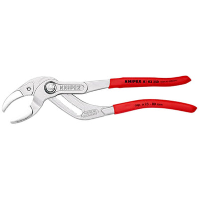 KNIPEX 81 03 250 SB Siphon and Connector Pliers, 250mm (self-service card/blister)