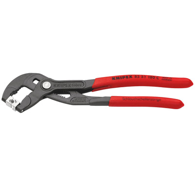 KNIPEX 85 51 180 C SB Hose Clamp Pliers, 180mm (self-service card/blister)