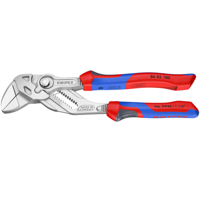 KNIPEX 86 05 180 SB Pliers Wrench, 180mm