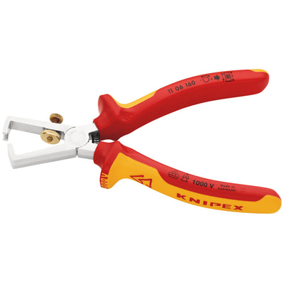 KNIPEX 11 06 160 SB VDE Insulation Stripper, 160mm