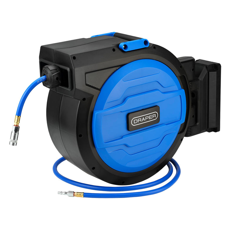 Retractable Air Hose Reel, 30m, 10mm ID