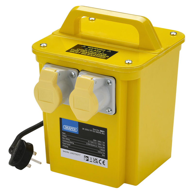 110V Portable Transformer, 3.3kVA