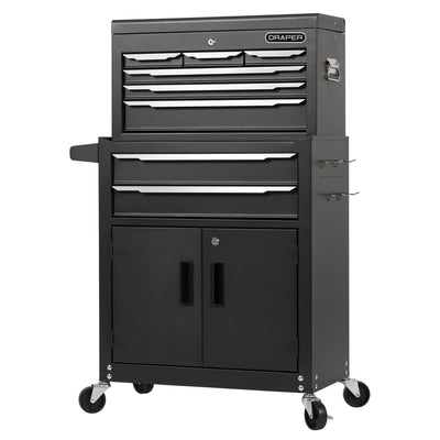Combined Roller Cabinet and Tool Chest, 8 Drawer, 24"
