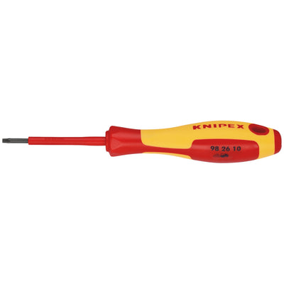 KNIPEX 98 26 10 VDE Insulated Torx® Screwdriver, TX10 x 60mm