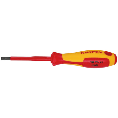 KNIPEX 98 26 25 VDE Insulated Torx® Screwdriver TX25 x 80mm