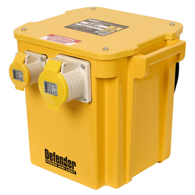Defender E205042 5kVA Portable Transformer, 16A / 32A