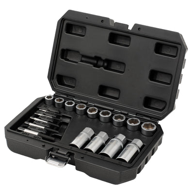 Draper Nut Bolt Stud and Screw Extactor Set (18 Piece) - DR-31812 - Draper - Trade Counter Direct