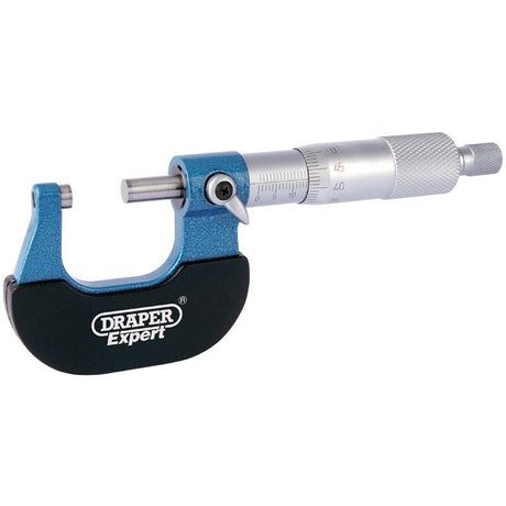 Draper PEM Metric External Micrometer, 0 - 25mm - (46603) - DR-46603 - Draper - Trade Counter Direct