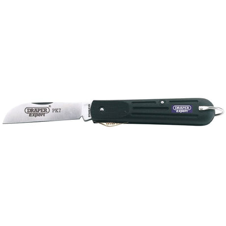 Draper PK7 Lockable Sheepfoot Pocket Knife - (66258) - DR-66258 - Draper - Trade Counter Direct