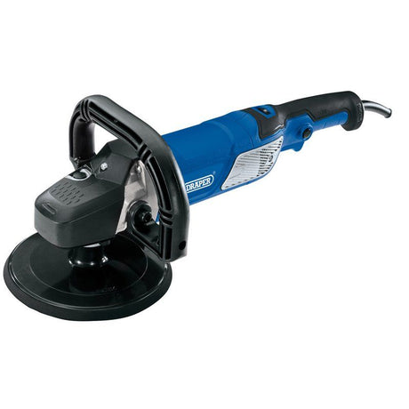 Draper POL1200/180D Sander/Polisher, 180mm, 1200W - (56680) - DR-56680 - Draper - Trade Counter Direct