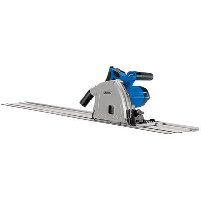 Draper PS1200D Plunge Saw with Rail, 165mm, 1200W - (57341) - DR-57341 - Draper - Trade Counter Direct