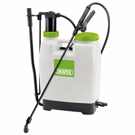Draper PS12K Knapsack Pressure Sprayer, 12L - (63056) - DR-63056 - Draper - Trade Counter Direct