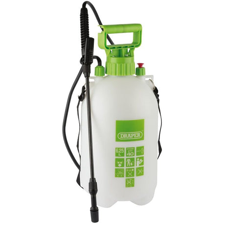 Draper PS6.25/B Pressure Sprayer, 6.25L - DR-82468 - Draper - Trade Counter Direct