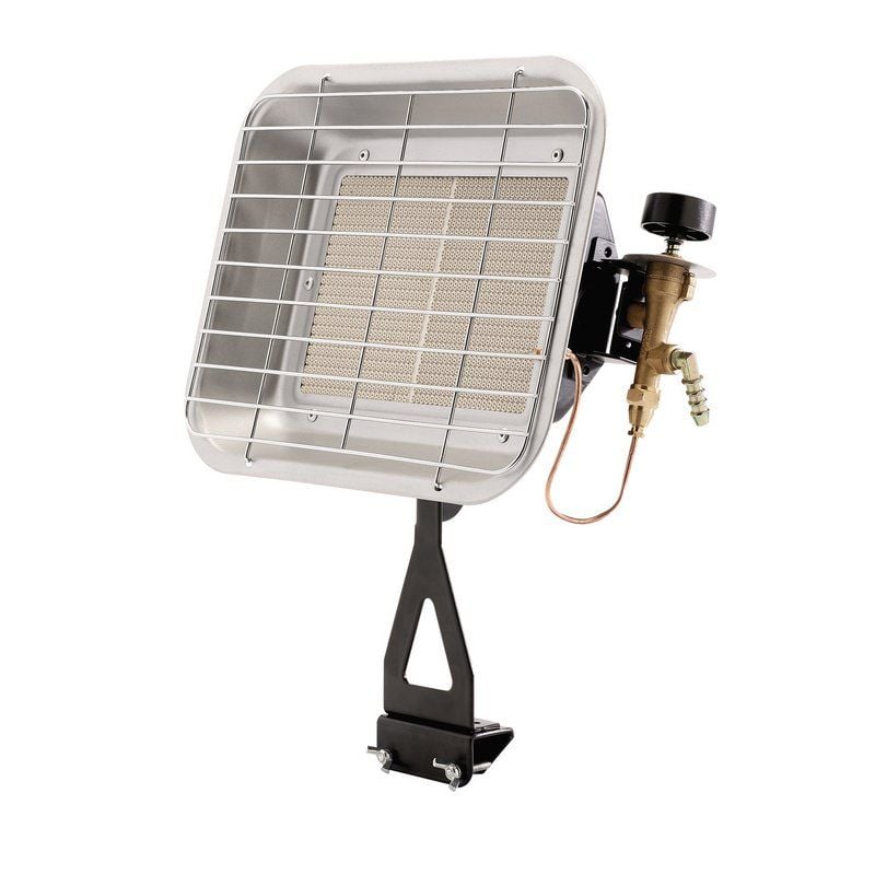 Draper PSH - RAD15 Bottle - Mounted Propane Space Heater, 15,354 BTU/4.5kW - (07866) - DR-07866 - Draper - Trade Counter Direct