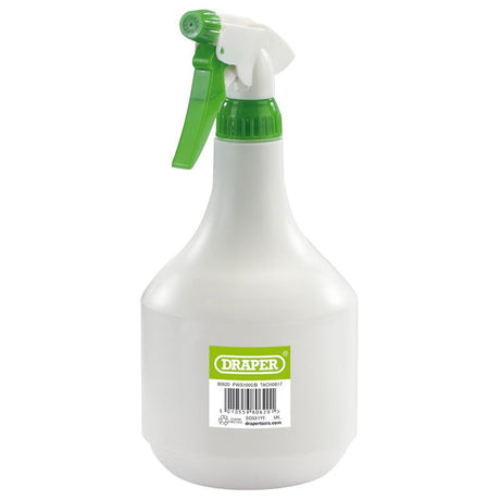 Draper PWS1000/B Plastic Spray Bottle, 1000ml - (80620) - DR-80620 - Draper - Trade Counter Direct