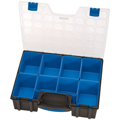 Draper QC8D 8 Compartment Organiser - (25925) - DR-25925 - Draper - Trade Counter Direct