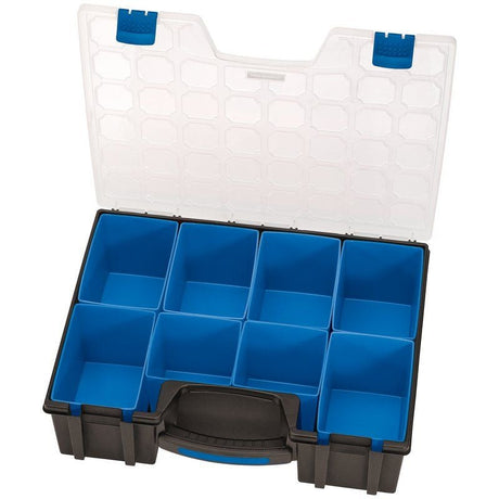 Draper QC8D 8 Compartment Organiser - (25925) - DR-25925 - Draper - Trade Counter Direct
