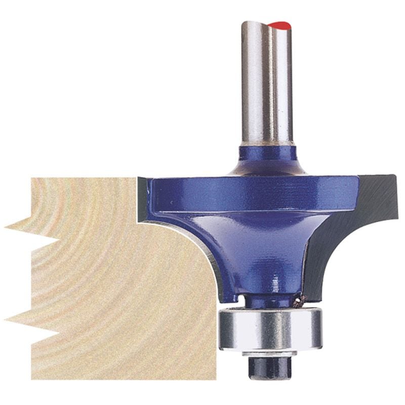 Draper RB13 TCT Router Bit, 1/4" Rounding, 32 x 9mm Radius - (75342) - DR-75342 - Draper - Trade Counter Direct