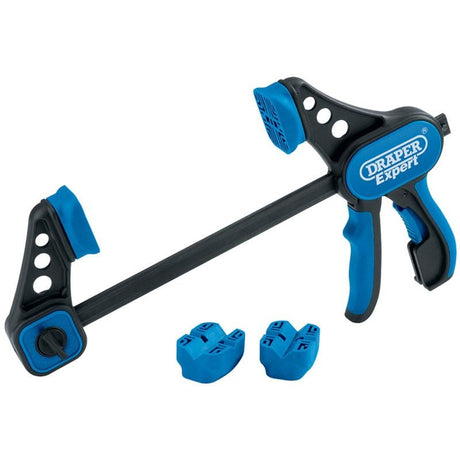 Draper RBC Heavy Duty Soft Grip Dual Action Clamps, 150mm - (02373) - DR-02373 - Draper - Trade Counter Direct