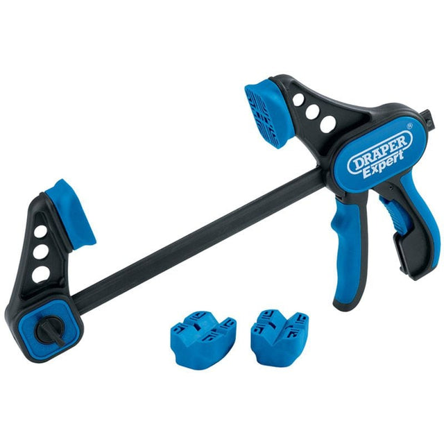 Draper RBC Heavy Duty Soft Grip Dual Action Clamps, 150mm - (02373) - DR-02373 - Draper - Trade Counter Direct