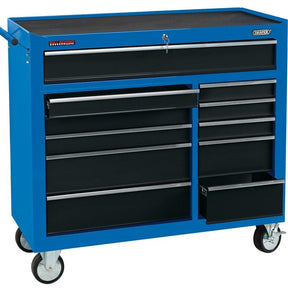 Draper RC11D/40 Roller Tool Cabinet, 11 Drawer, 40" - (15222) - DR-15222 - Draper - Trade Counter Direct