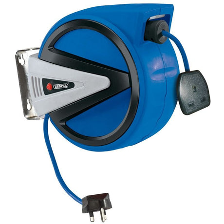 Draper RCR10 230V Retractable Electric Cable Reel, 10m - (15051) - DR-15051 - Draper - Trade Counter Direct