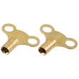 Draper RKB/L Brass Radiator Key - (43799) - DR-43799 - Draper - Trade Counter Direct
