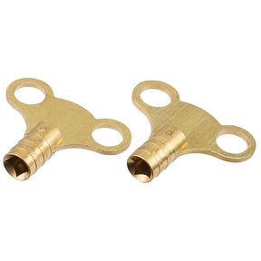 Draper RKB/L Brass Radiator Key - (43799) - DR-43799 - Draper - Trade Counter Direct