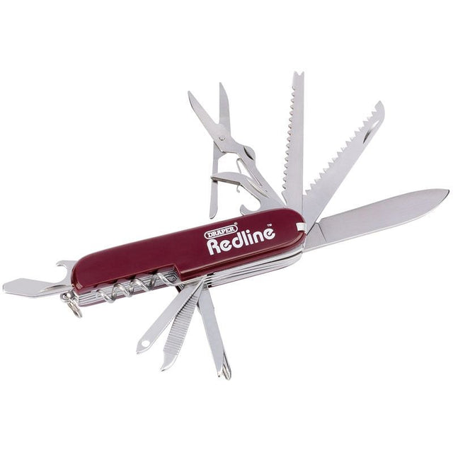 Draper RL - PK1 13 Function Pocket Knife - (67679) - DR-67679 - Draper - Trade Counter Direct