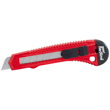 Draper RL - RK/2 Draper Redline Retractable Segment Blade Knife, 18mm - DR-67676 - Draper - Trade Counter Direct