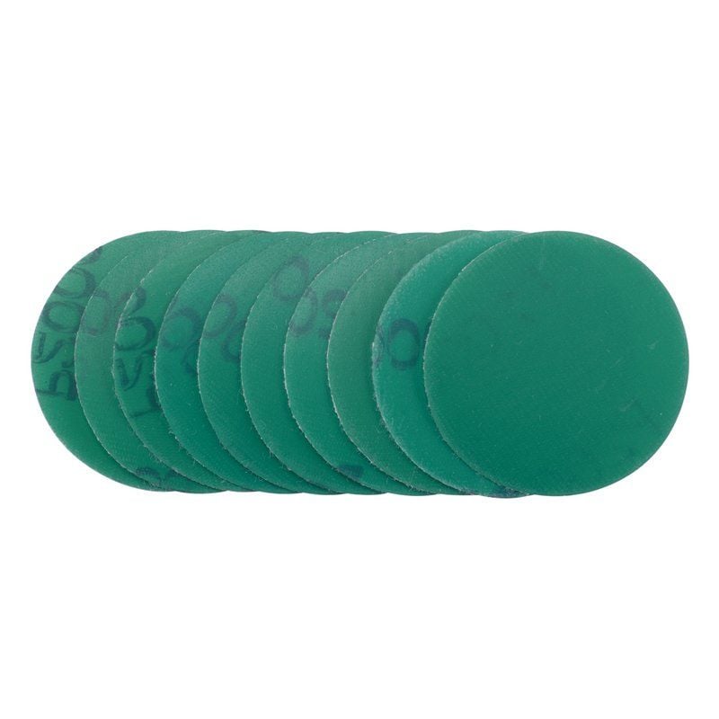 Draper SDWOD50 Wet and Dry Sanding Discs with Hook and Loop, 50mm, 2000 Grit (Pack of 10) - (02053) - DR-02053 - Draper - Trade Counter Direct