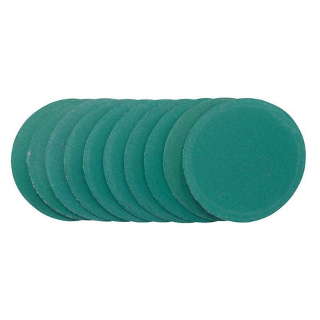 Draper SDWOD50 Wet and Dry Sanding Discs with Hook and Loop, 50mm, 320 Grit (Pack of 10) - (01066) - DR-01066 - Draper - Trade Counter Direct